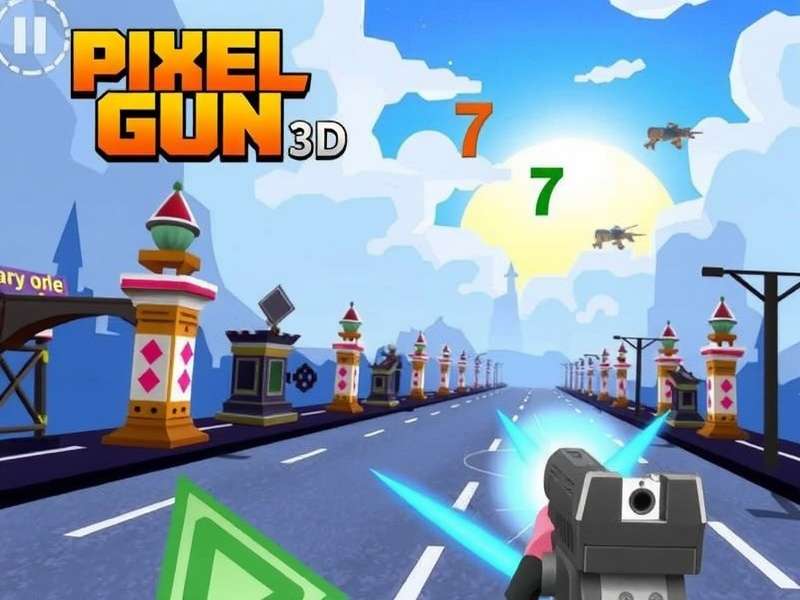 Pixel Gun 3D Mod APK 2025 गेमप्ले