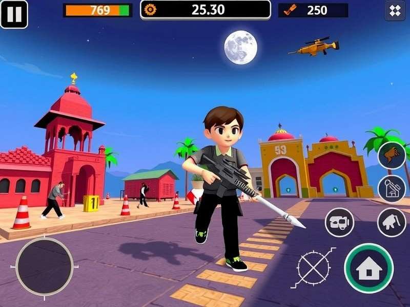 Pixel Gun 3D 2017 गेमप्ले स्क्रीनशॉट