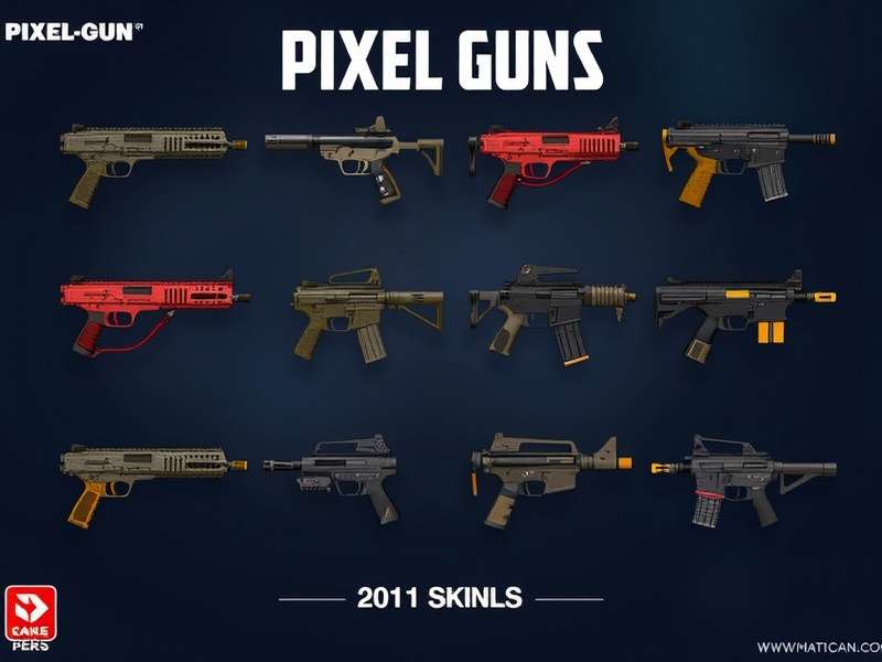 Pixel Gun 3D Skins Collection