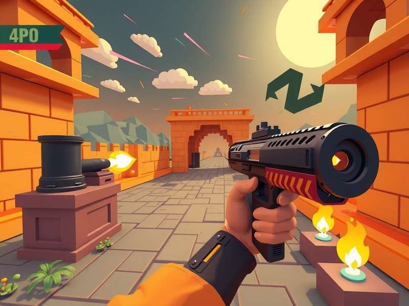 Pixel Gun 3D Gameplay Screenshot