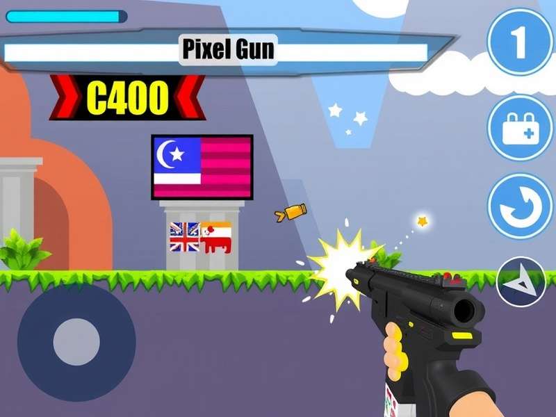 Pixel Gun 3D Gameplay with Hacks Interface