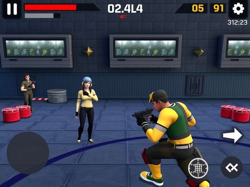 Pixel Gun 3D Pocket Edition Mod APK गेमप्ले