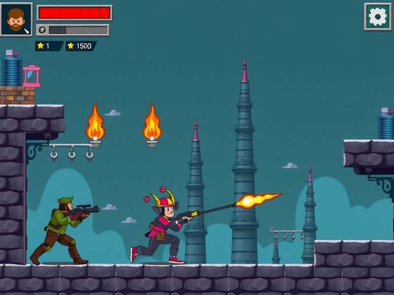 Pixel Gun 3D Tower Defense Gameplay Screenshot