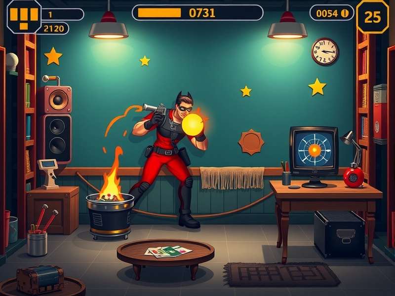 Original Pixel Gun 3D 2013 gameplay screenshot showing blocky graphics and early UI