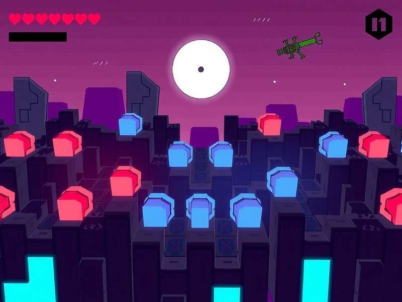 Pixel Gun 3D 2016 gameplay screenshot showing classic blocky graphics