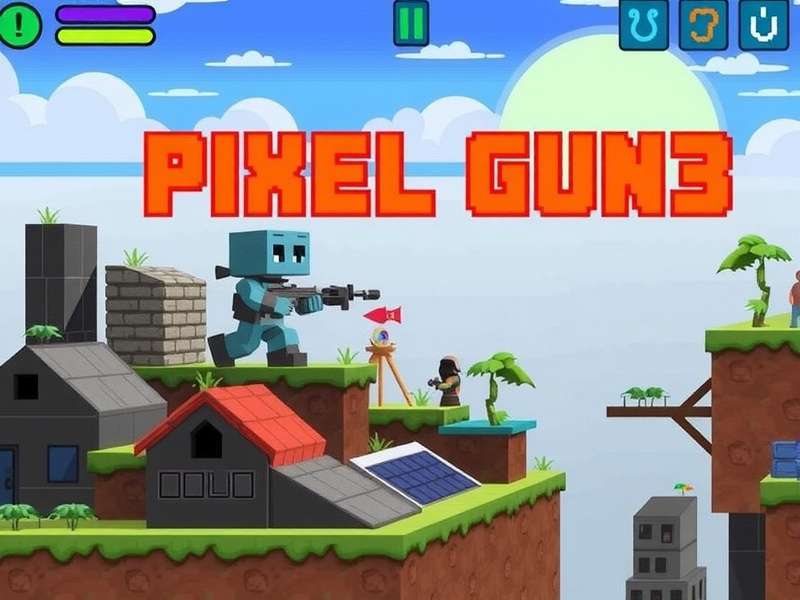 Pixel Gun 3D Online Game intense multiplayer action