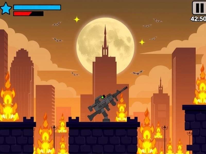 Pixel Gun Apocalypse 3 gameplay screenshot showing zombie horde
