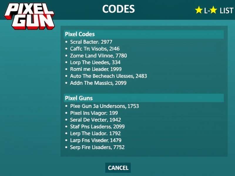 Pixel Gun 3D active codes and rewards showcase