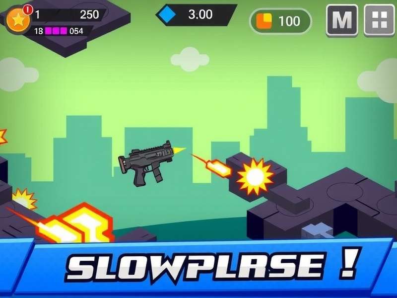 Pixel Gun 3D gameplay showcase with weapons and maps