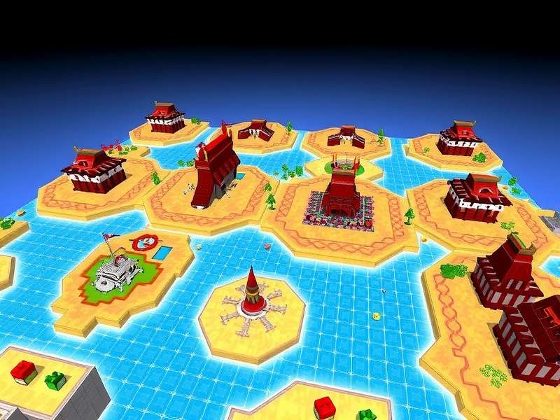 Old Pixel Gun 3D Maps collection featuring classic battlefields like Old Town, Warehouse, Sky Islands and Mountain Pass