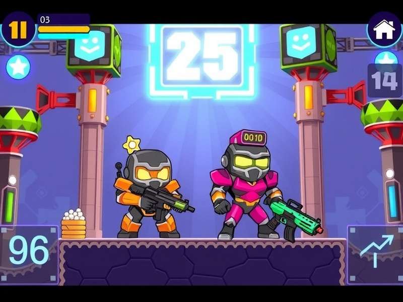 Pixel Gun 3D PC player count dashboard showing monthly active users and India share
